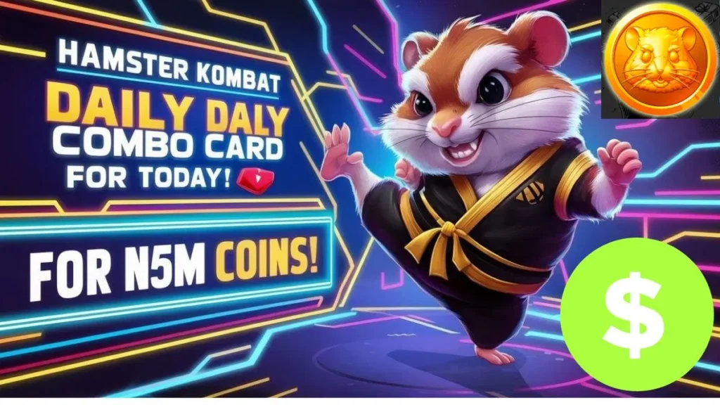 Hamster Kombat Daily Combo Cards on July 26, 2024: Mine 5 Million Coins daily 2 Hamster Kombat Daily Combo Cards on July 26
